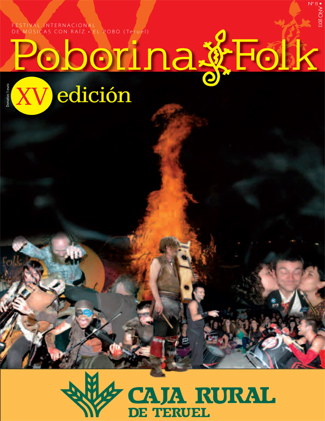 Portada Revista Poborina Folk XV Edición